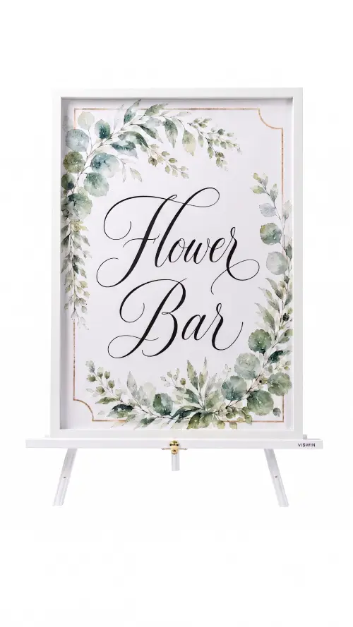 Sign with Easel